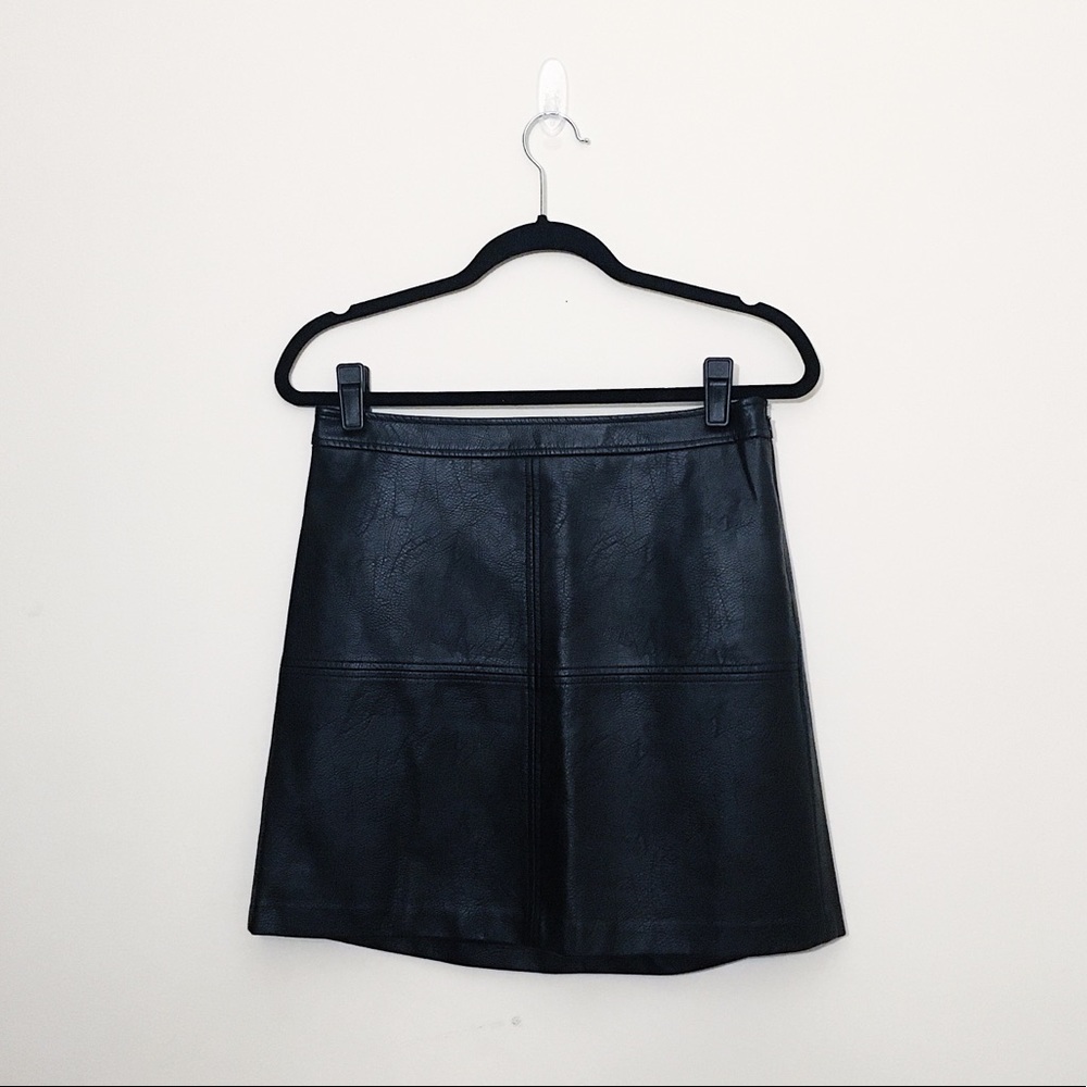 The Limited Faux Leather Mini Skirt